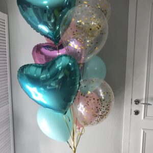 Набор шаров для девочки или девушки на день рождения