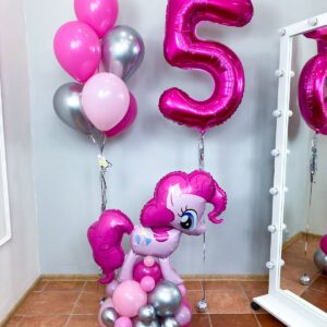 Набор шаров с Пинки Пай на день рождения девочки